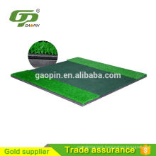 GP-3D mini size portable indoor or outdoor practice golf chipping mat artificial grass rubber golf training pad